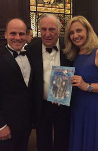 With Frederick Forsyth CBE at Stationer's Hall, London for People's Book Prize 2016