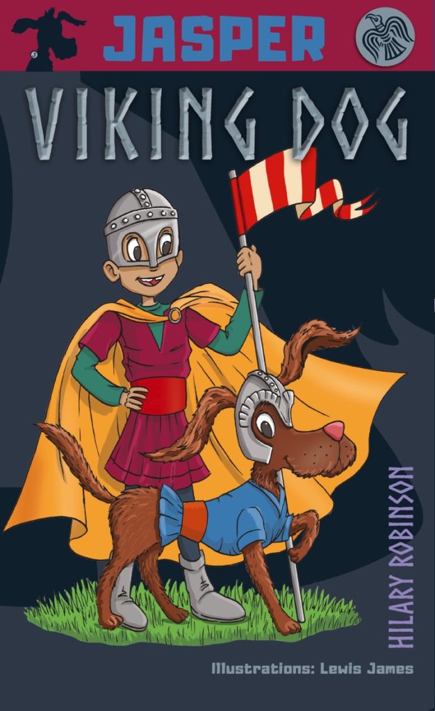 Book cover from Jasper Viking Dog.